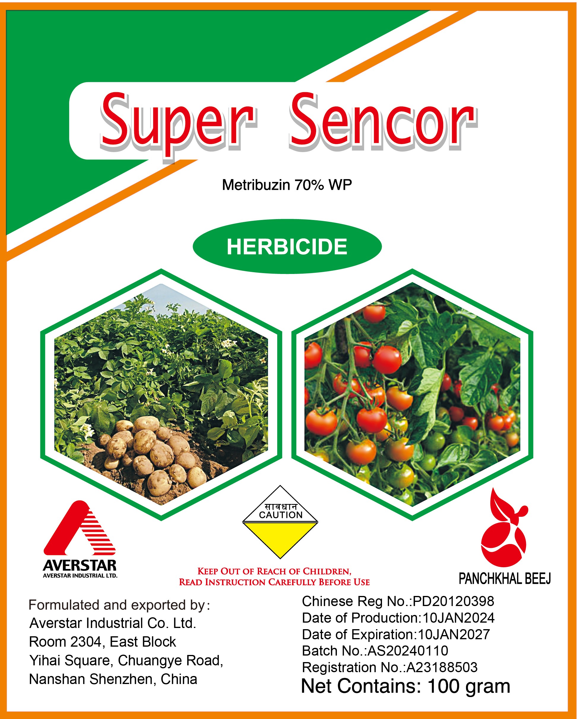 Super Sencor Herbicide